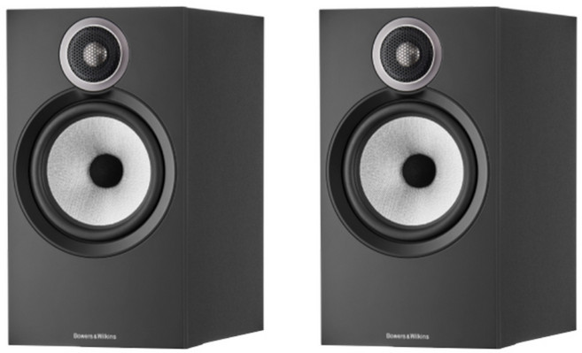 바워스앤윌킨스 하이파이 홈오디오 북쉘프 스피커, BLACK, 606 S3