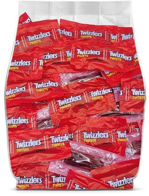 Twizzlers 트위즐러 딸기 감초 사탕 95개, 1개, 1g