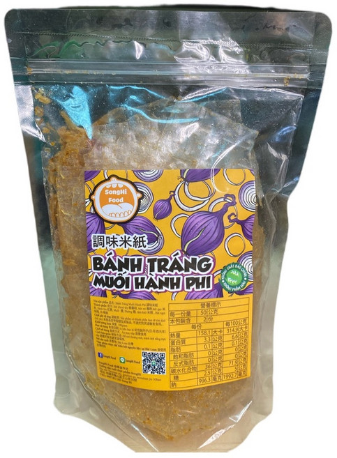 調味米紙 越南零食, 1個, 調味米紙 BÁNH TRÁNG TRỘN
