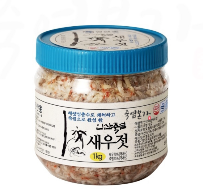 인산가 인산 죽염 새우젓 1kg, 1개
