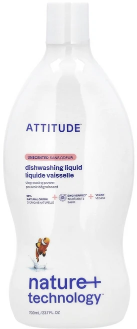 에티튜드 액상 주방세제 무향, 1개, 700ml - 쿠팡