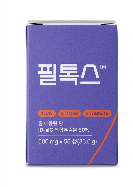 확실한 라인 관리 ID-aIG Formula 핵심 배합 8주 라인관리 필톡스 사은품 자체제작 알약캡슐통 증정!!, 1박스, 56정 - 쿠팡