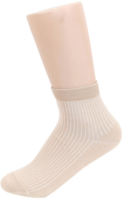 국산 인견 대나무 여성양말 5켤레 골지양말 블랙 그레이 베이지