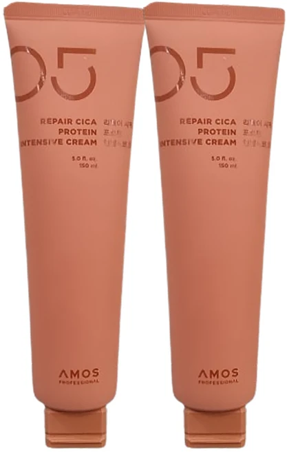 아모스프로페셔널 리페어 시카 프로틴 인텐시브 크림, 150ml, 2개 - 쿠팡