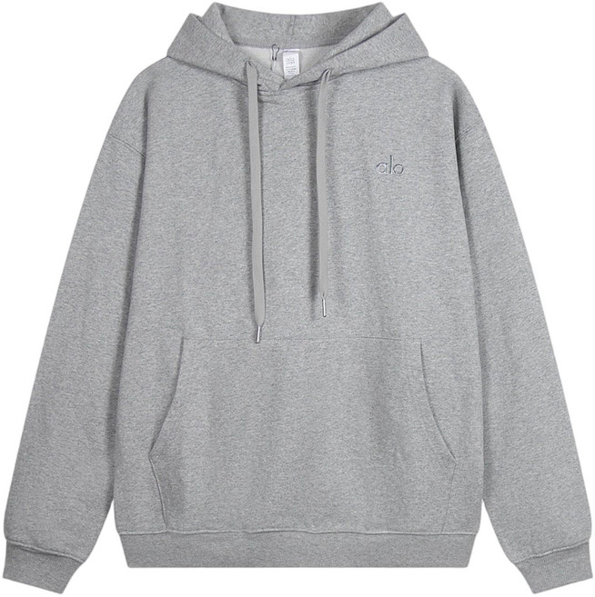 [병행 수입품] [Alo Yoga] Accolade Hoodie (JP L XL Long GREY) 후디 유니섹스 파커