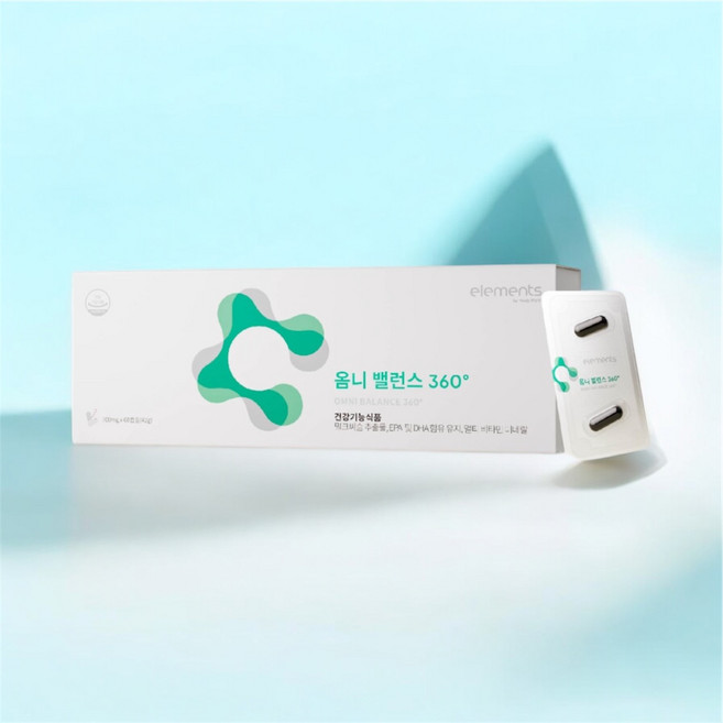 힐리월드 엘리먼트 옴니 밸런스 360 (60캡슐), 1개, 60정