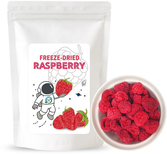 앤네이처 순수 자연 동결건조 라즈베리홀 리얼칩, 1개, 30g