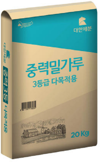 곰표 중력밀가루3등, 20kg, 1개