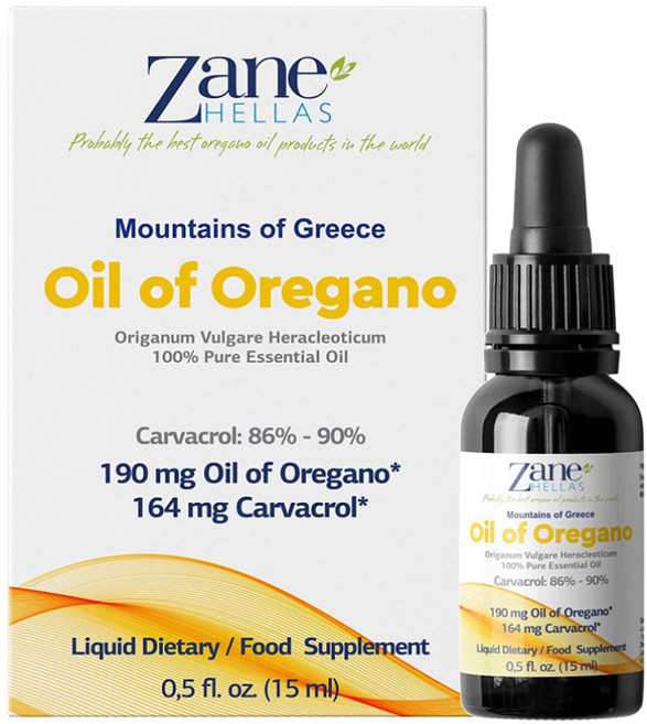 Zane Hellas 그리스 오레가노 오일 원액 100% 15ml (카바크롤 86~90%) 제인 헬라스, 1개