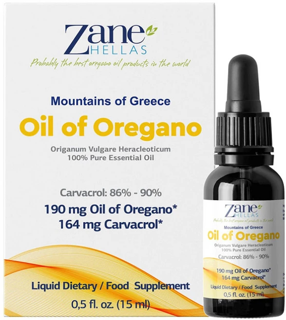 Zane Hellas 그리스 오레가노 오일 원액 100% 15ml (카바크롤 86~90%) 제인 헬라스, 1개 - 쿠팡