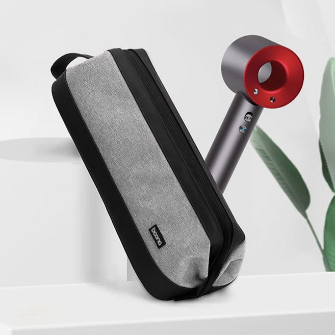 다이슨 드라이기 휴대용 파우치 2세대 케이스 가방 뉴럴 에어랩 스타일러 슈퍼소닉 여행용, 그레이