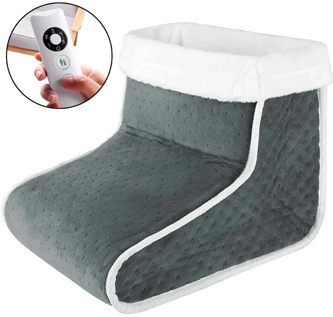 세탁 가능한 전기 발 히터 난방 제어 설정 5 가지 모드 겨울 온열 온열 패드 발 케어 패드 쿠션, 미국