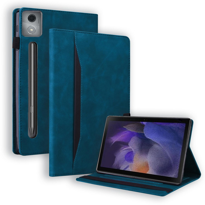 Flip Stand Cover with Card Slot for Lenovo Idea Tab Pro / Xiaoxin Pad Pro 2025 12.7" TB373FU/TB375FC, Blue, Xiaoxin Pad  Pro 2025 12.7, Blue
