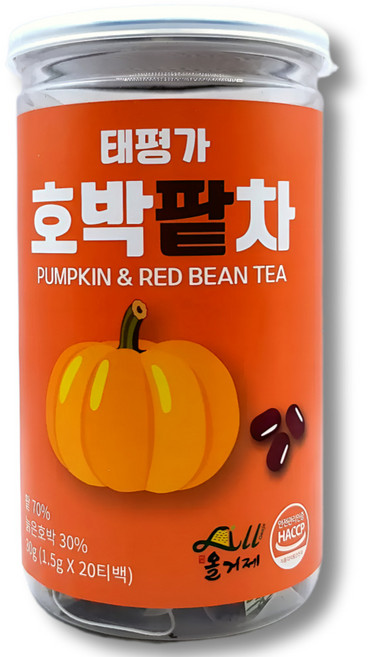 태평가 호박팥차, 1.5g, 1개, 20개입