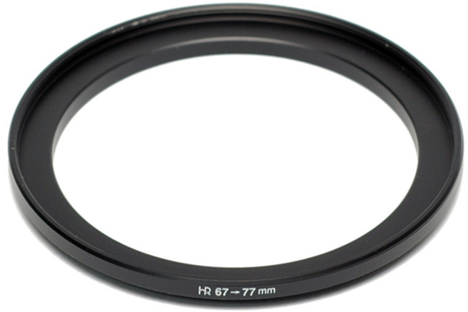 HR 필터 교환 업링 67mm - 77mm/스텝업링 67-77/필터구경 67mm렌즈에 77mm필터 장착을 위한 교환링