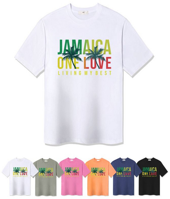 리셋 자메이카 스탠다드 반팔 티셔츠