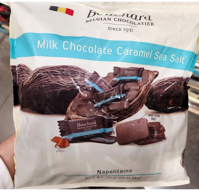 다스칼리데스 카라멜 씨솔트 벨기에 초콜릿 1.5Kg 코스트코, 1.3kg, 1개