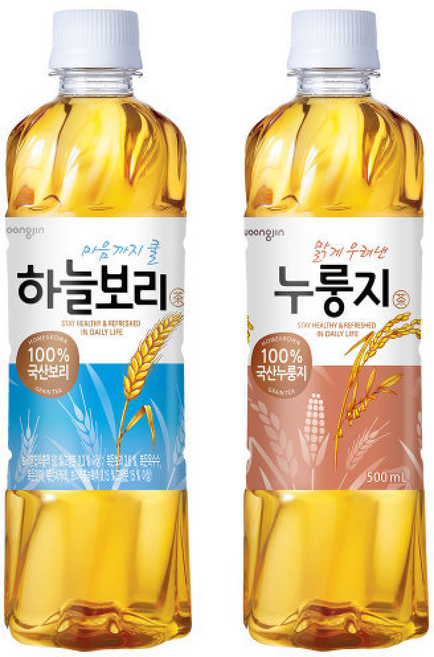 웅진 500ml 하늘보리10개+누룽지10개 총20개, 20개