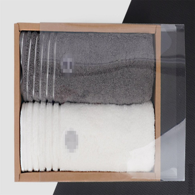 몽이네 접이식 투명 슬라이드박스 슬리브박스, 브라운 - 11x8