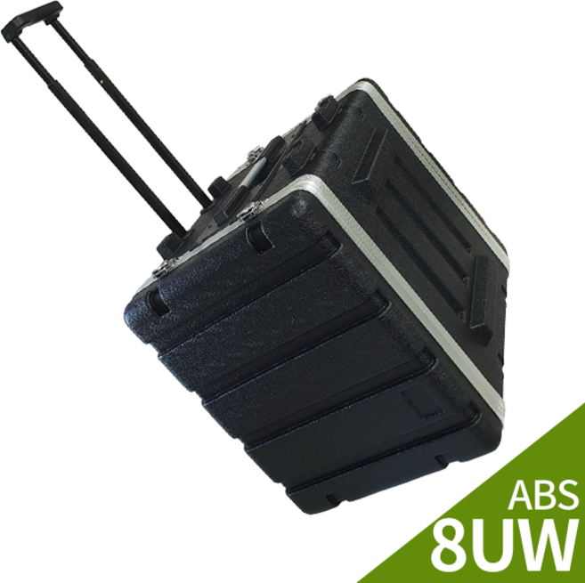 LSR ABS 앰프 이펙터 랙케이스 ABS8UW(바퀴장착형)