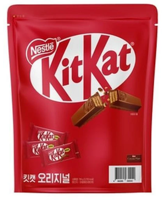 Nestle Kitkat 오리지널 초콜릿 756g, 1개 - 쿠팡
