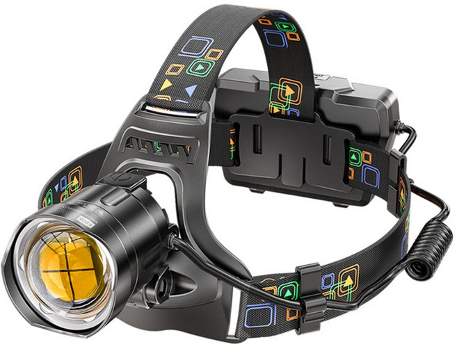 충전식 XHP100 LED 해루질 헤드랜턴, 1개