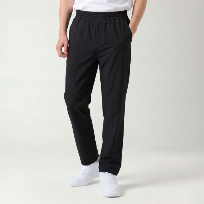 오로꼬 냉감 밴딩 탄성팬츠 링클프리 여름 바지