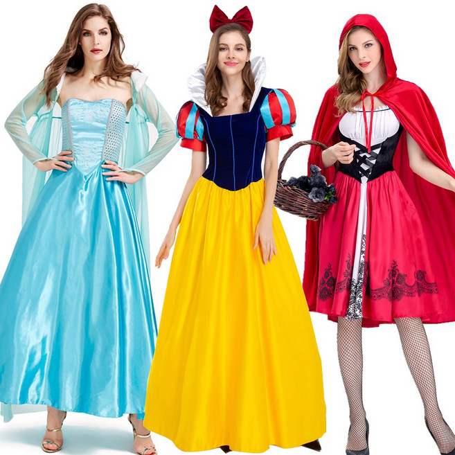 오자드 여자 공주드레스 졸업사진 컨셉 졸사 롱 공주 원피스 할로윈 코스튬 코스프레