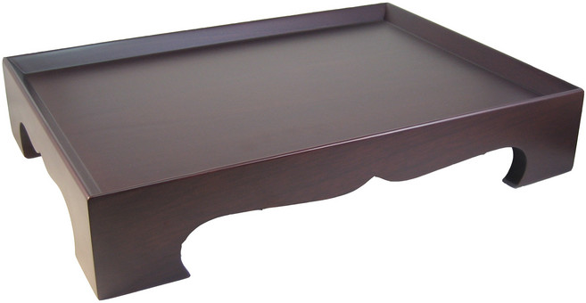 직4각 목재 찻상 (대) / 다기찻상 다도찻상 나무찻상 다과상 밥상 나무쟁반 다도구 다도용품 교육용찻상 손님접대용, 1개