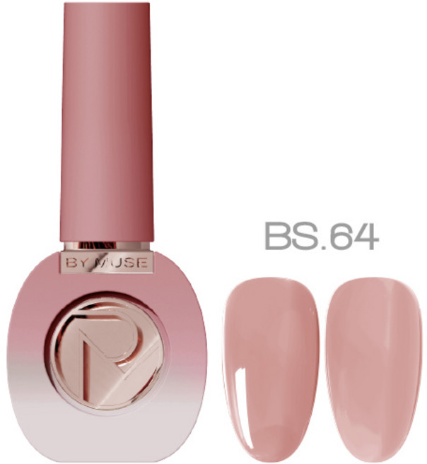 바이뮤즈 젤 네일 컬러젤 시럽젤 틴트젤 자석젤, 1개, 10ml, BS.64