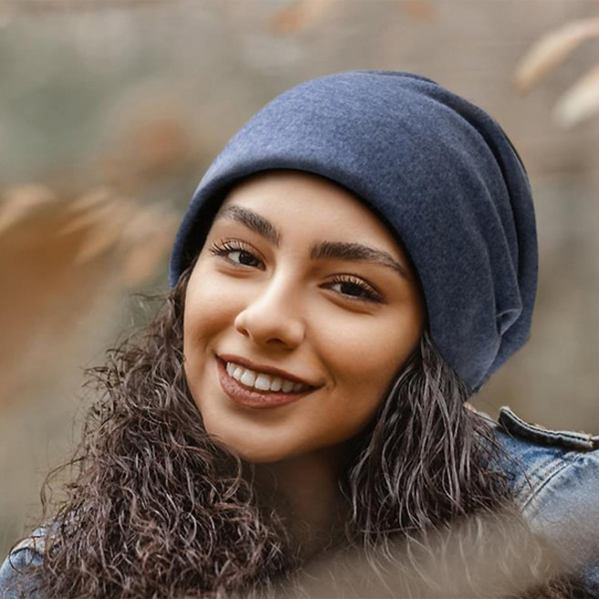 제이위드 더블 레이어 남성여성 소프트 터치 비니모자