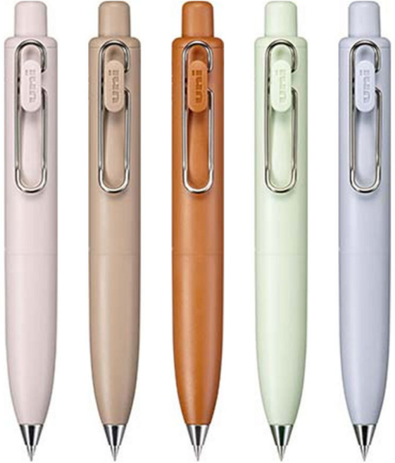 UNI 미쯔비시 유니볼 원 P 볼펜 0.38mm, 2개, 0.38 Mint(그린)