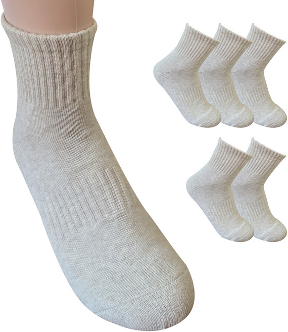 YMSOCKS [국산]여성 프리미엄 이중쿠션 스포츠 양말 5켤레