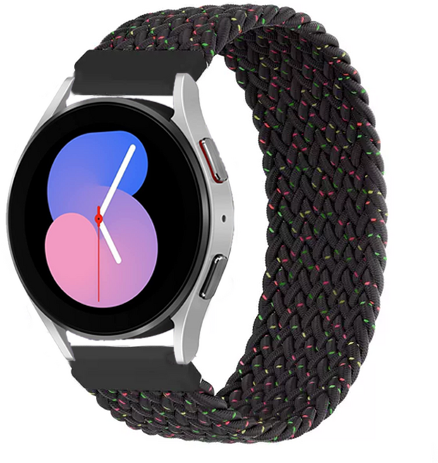 티엑스엘엑스 갤럭시워치 솔로루프 스트랩 밴드, 블랙유니티, 1개