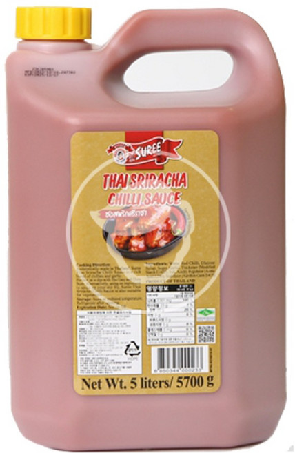 수리 타이 스리라차 칠리 소스, 5L, 1개