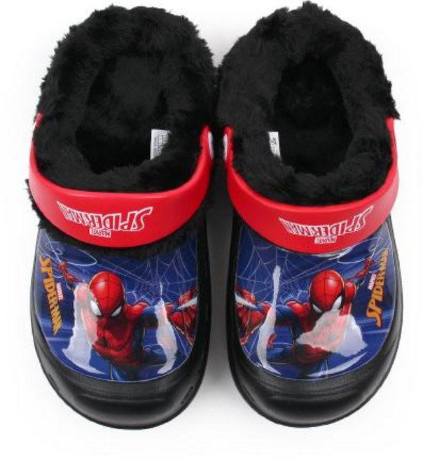 마블 스파이더맨 겨울 방한 털슬리퍼 아동 방한화 유아 슬리퍼 남아 방한샌들