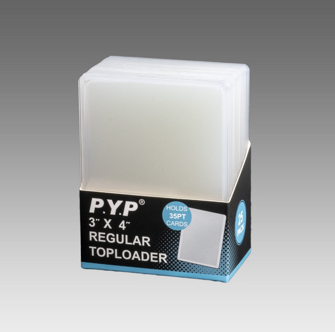 直式 適用於 PTCG / 寶可夢 / 偶像小卡 / 球員卡, 1個, 35PT 磨砂白底卡套(1包/25個)