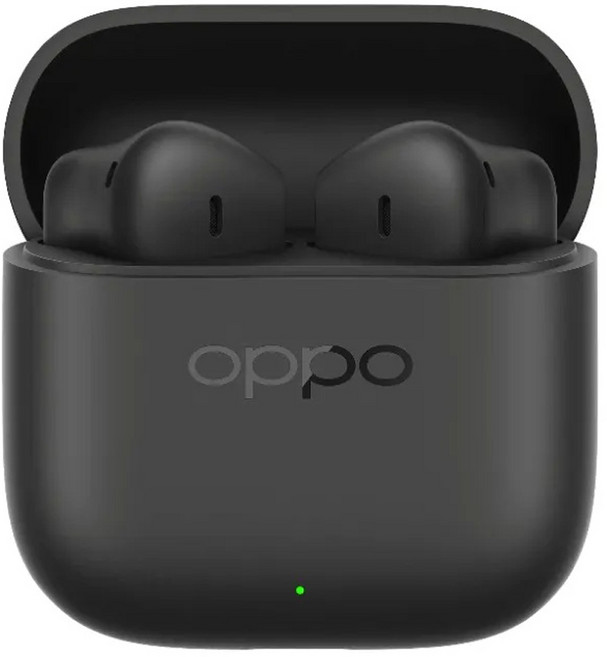 OPPO Enco Buds3 真無線藍牙耳機 舒適佩戴 IP55防塵防水 雙設備連接, 玄武黑, ETEG1