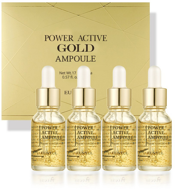 은율 파워 액티브 골드 앰플 4개입, 17ml, 4개