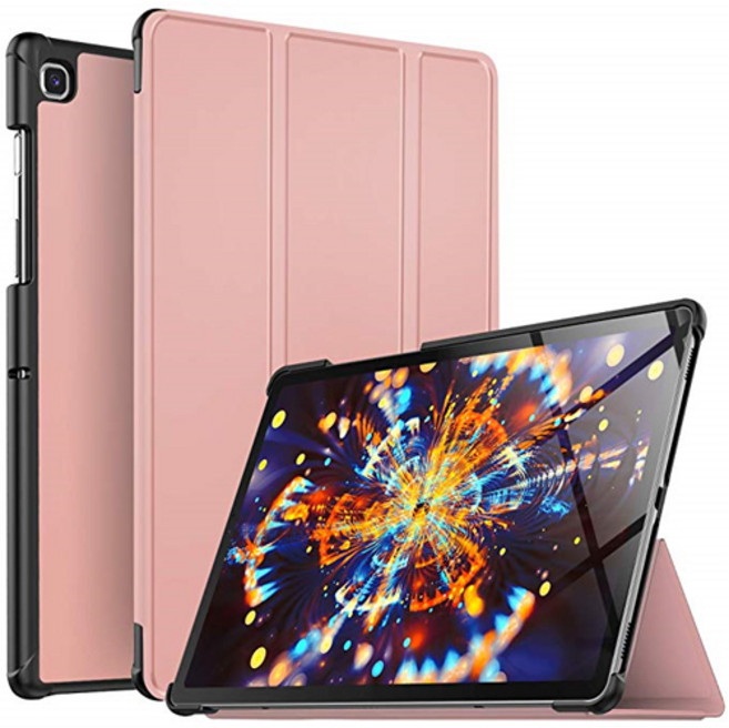 갤럭시탭S5e 10.5 64G 스마트케이스+9H액정방탄유리 set, 블랙+방탄유리, 1개