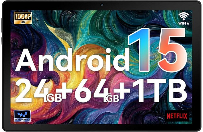 Hakaug 10 Inch Android Tablet Octa-Core Processor 24GB RAM 64GB ROM IPS HD Display Android 15, Hakaug 10 Inch Android Tablet,