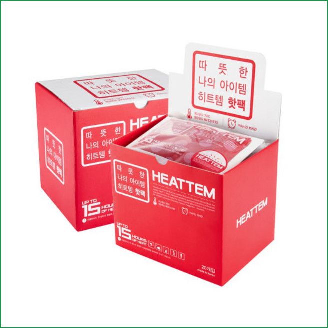 히트템 레드 90g 포켓용 핫팩, 80개