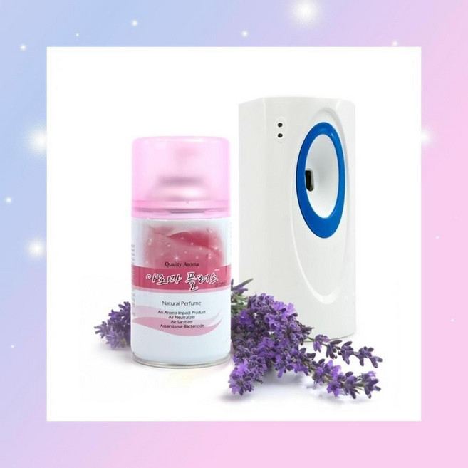 산도깨비 향캔 기계 광센서 방향제 자동분사 탈취제 자동분사기, 1개