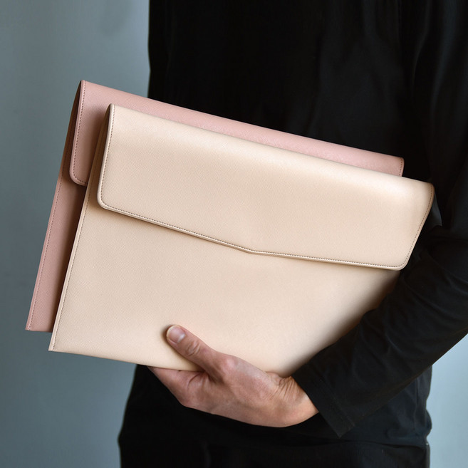 파일 홀더 클러치 서류 프린트 수납 A4 포켓 클러치, (08버건디), (08 버건디), 1개