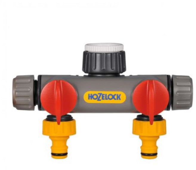 호제록 2252 (2구 탭 커넥터) 유로가든 정원용품, 1개