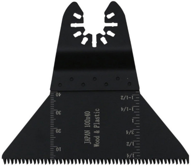 멀티 커터날 만능 호환 컷팅 목재 금속 진동 블레이드 톱날 스크래퍼, 12.멀티커터날목재 전용100mm 일자형톱날, 1개