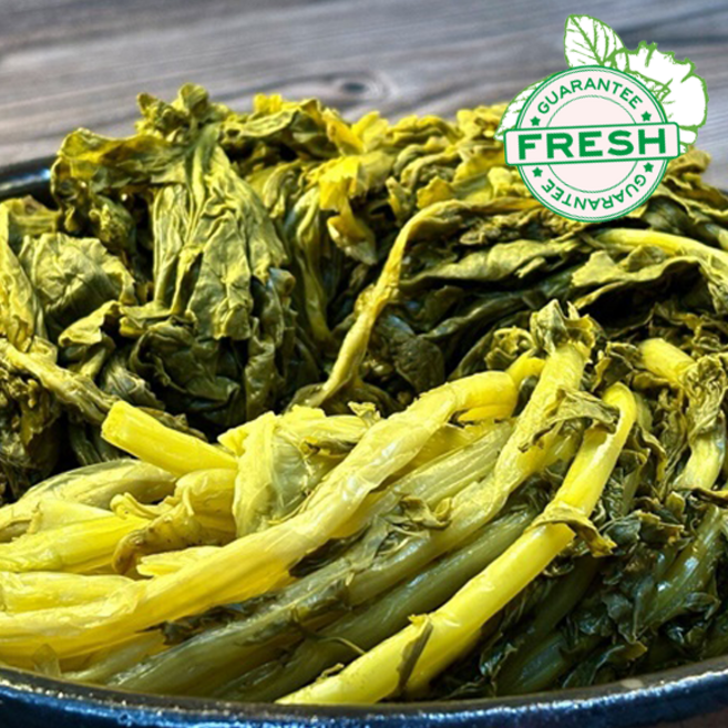 씹을수록 은은한 단맛과 섬유질의 포근한 식감이 느껴지는 무청시래기, 1박스, 2kg