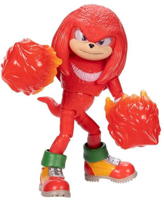 Sonic The Hedgehog 소닉 3 영화 액션 피규어 12.7cm5인치 슈퍼 소닉 컬렉터 공식 라이선스 제품, 너클