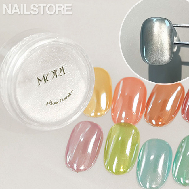 모어젤 글래스 미러광 파우더 진주 머메이드, 1개