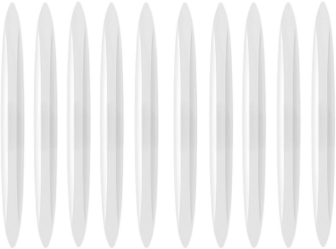 초이세 자동차 차량용 실리콘 문콕방지 도어가드, 10개, 화이트